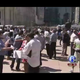 Huge response shuts down city's ex-offender job fair. (ABC News screenshot)